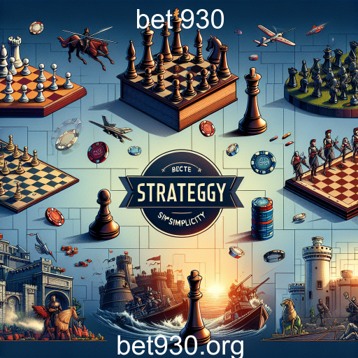 Explorando a Categoria de Jogos de Estratégia no Bet 930